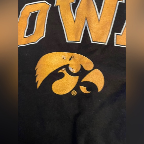 NEW-Iowa State University, long sleeve, black sweatshirt, official LM - Picture 7 of 10